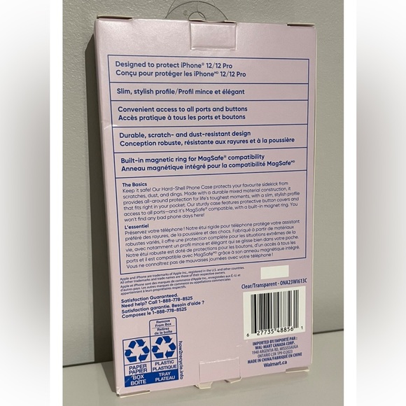 Brand New Onn. MagSafe Compatible Hard-Shell Phone Case - Picture 2 of 5